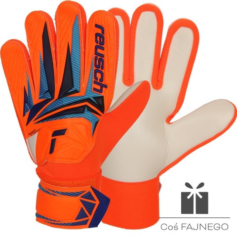 Rękawice Reusch Attrakt Starter Solid World Cup Junior 56 72 513 2290