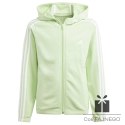 Bluza adidas 3 Stripes Full-Zip Hoodie girls IS2632