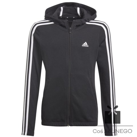 Bluza adidas Girls Essentials 3S Full-zip Hoodie GQ8356