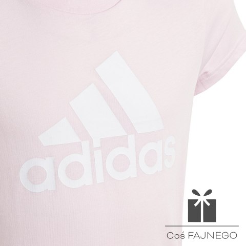 Koszulka adidas Big Logo Tee girls Jr IC6123