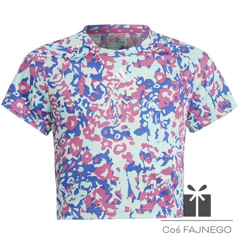 Koszulka adidas TR-ES Allover Print girls Jr HR5804