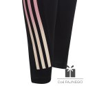 Legginsy adidas Training Aeroready 3S High-Rise 7/8 Optime TG girls IC0363