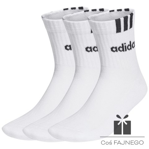 Skarpety adidas Cushioned 3S Linear Qrt 3P HT3437