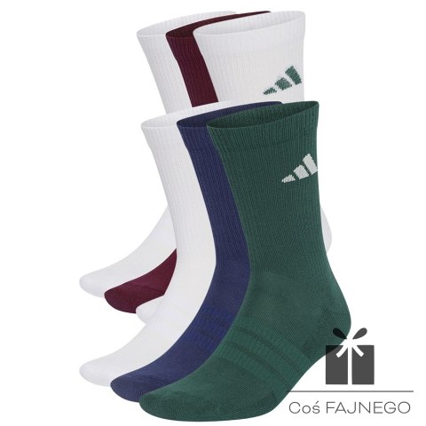 Skarpety adidas Cushioned Crew 6par KQ6769