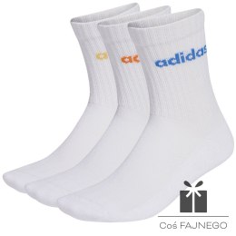 Skarpety adidas Linear Crew Socs Cushioned 3pary KD1717