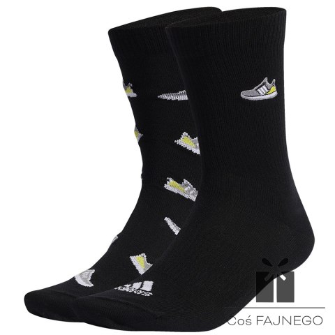 Skarpety adidas Run X Ultraboost Shoe Love Graphic 2PP IC1286