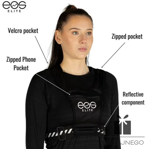 Kamizelka biegowa EOS ELITE 2.0 UltraLight Black