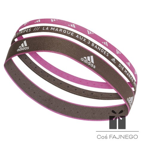 Opaski do włosów adidas Hairband 3PP IC6515