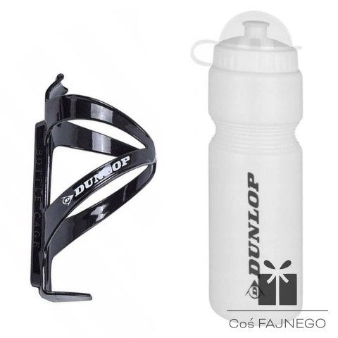 Bidon Dunlop 750 ml z koszykiem 2042725