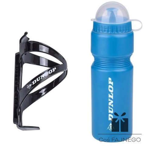 Bidon Dunlop 750 ml z koszykiem 2071341
