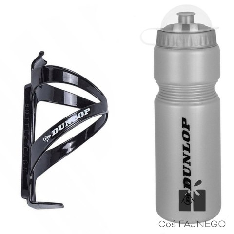 Bidon Dunlop 750 ml z koszykiem 275092