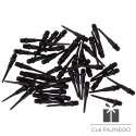 Groty plastikowe Enero 50 szt. czarne