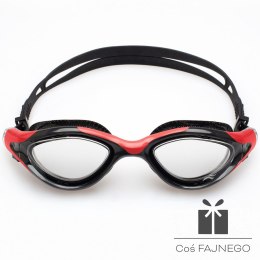 Okulary pływackie Aqua Speed Aquilo czarno-czerwone 62649-31