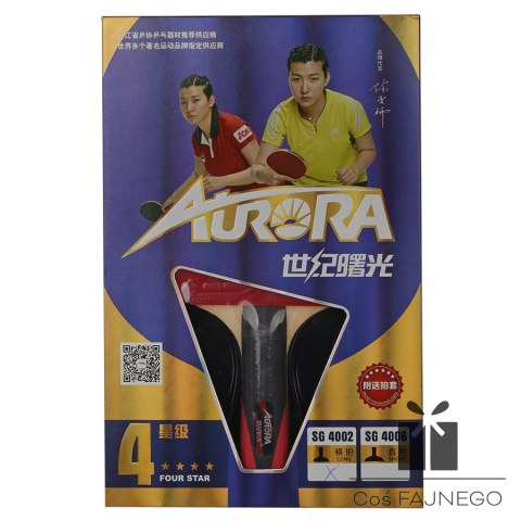 Rakietka do p-ponga Aurora PRO 4* SG 4002