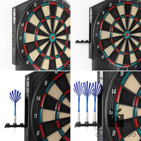 Tarcza Dart elektroniczna Enero PRO zasilacz 4 liczniki