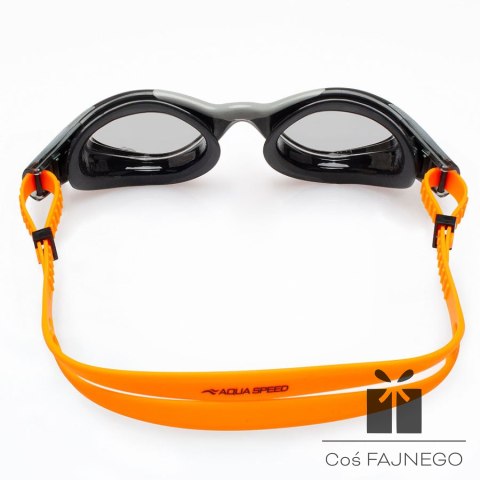 Okulary pływackie Aqua Speed Aquilo czarno-żółty 62649-75