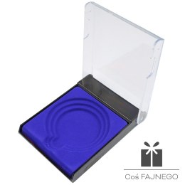 Etui niebieskie na medal Tryumf
