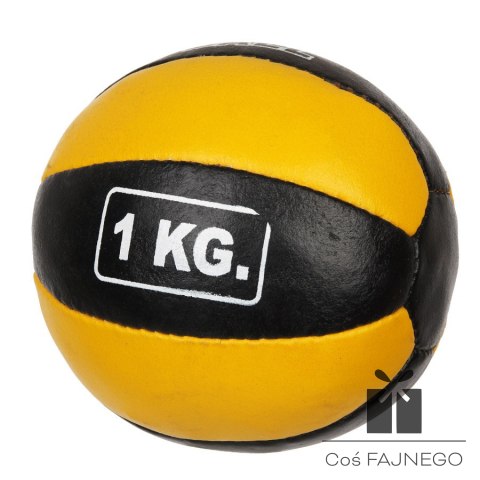 Piłka lekarska skórzana 1 kg