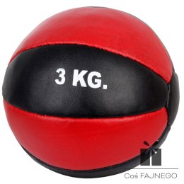 Piłka lekarska skórzana 3 kg