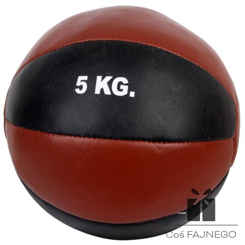 Piłka lekarska skórzana 5 kg