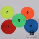 Pole do zabaw z numerami-krążek 15cm-10szt