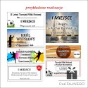 Tabliczka na puchar-statuetkę mała