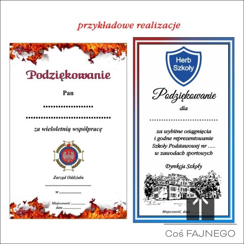Tabliczka na szkło mała
