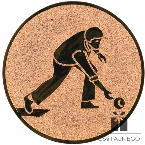 Emblemat samoprzylepny / Bule / Brązowy / 25 mm