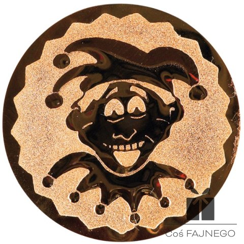 Emblemat samoprzylepny / Kabaret / Brązowy / 50 mm