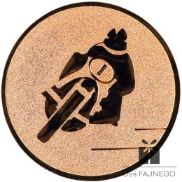 Emblemat samoprzylepny / Motocykle / Brązowy / 50 mm