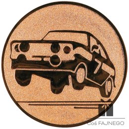 Emblemat samoprzylepny / Samochody / Brązowy / 50 mm