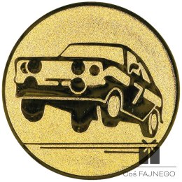 Emblemat samoprzylepny / Samochody / Złoty / 50 mm