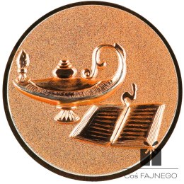 Emblemat samoprzylepny / Uniwersalny / Brązowy / 25 mm
