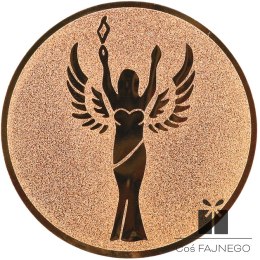 Emblemat samoprzylepny / Uniwersalny / Brązowy / 50 mm
