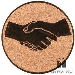 Emblemat samoprzylepny / Uniwersalny / Brązowy / 50 mm