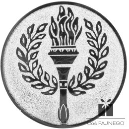 Emblemat samoprzylepny / Uniwersalny / Srebrny / 50 mm