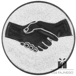 Emblemat samoprzylepny / Uniwersalny / Srebrny / 50 mm
