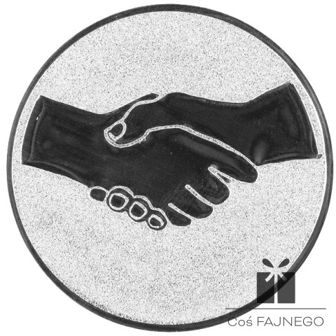 Emblemat samoprzylepny / Uniwersalny / Srebrny / 50 mm