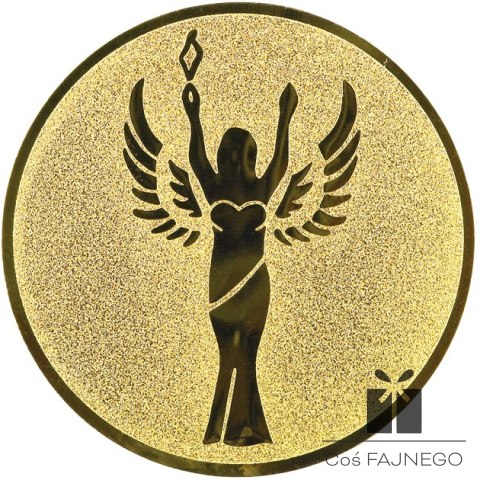 Emblemat samoprzylepny / Uniwersalny / Złoty / 25 mm