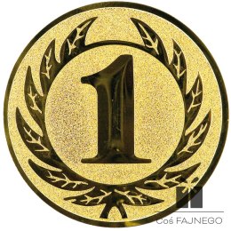 Emblemat samoprzylepny / Uniwersalny / Złoty / 25 mm