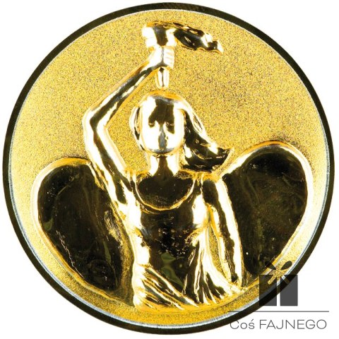 Emblemat samoprzylepny / Uniwersalny / Złoty / 25 mm