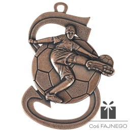 Medal / Piłka nożna mężczyźni / Brązowy / 59x40 mm