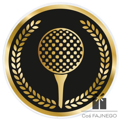 Statuetka / Golf / Złoty / 70 mm