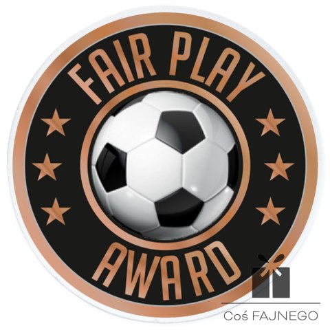 Statuetka / Piłka nożna / Brązowy / 70 mm