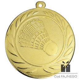 Medal / Badminton / Złoty / 50 mm
