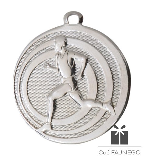 Medal / Bieganie / Srebrny / 45 mm