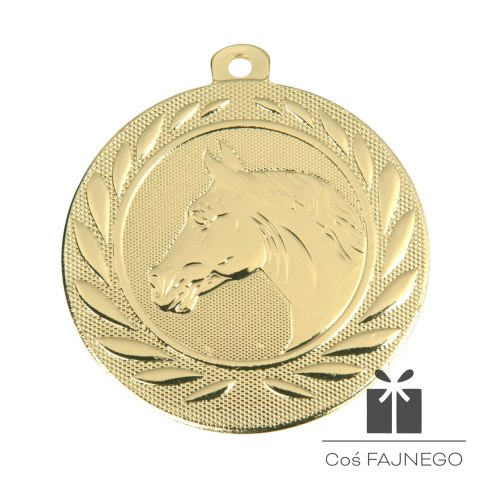 Medal / Jeździectwo / Złoty / 50 mm