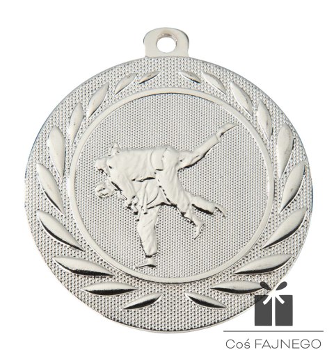 Medal / Judo / Srebrny / 50 mm