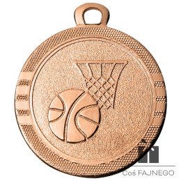 Medal / Koszykówka / Brązowy / 32 mm