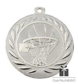 Medal / Koszykówka / Srebrny / 50 mm